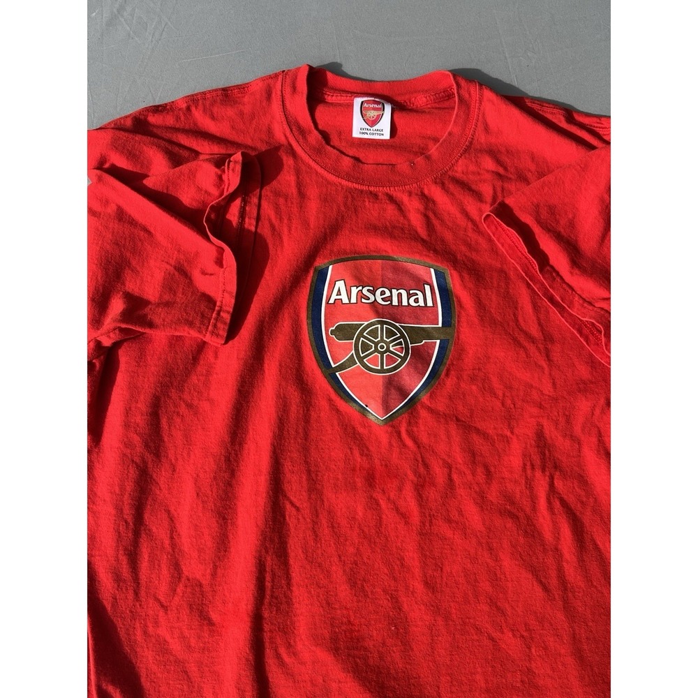 Arsenal FC Authentic T Shirt Red Soccer XL